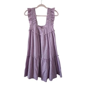 Hem & Thread Lavender Mini Dress